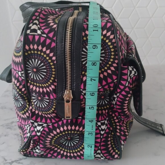 Matthew Williamson for H&M 2009 travel duffle bag, pink and black - Picture 8 of 14